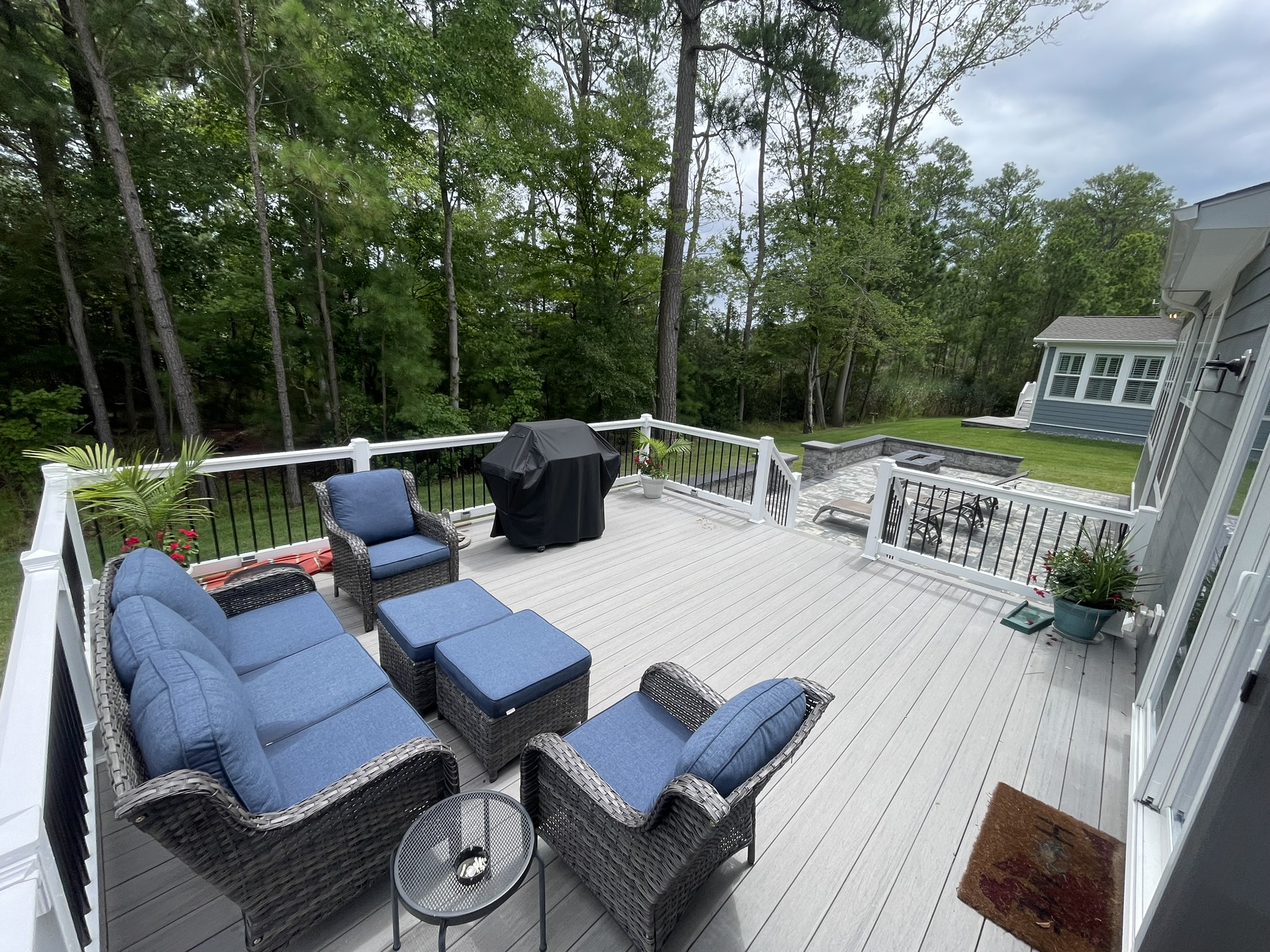 Custom Deck and Patio in Millsboro Delaware Custom Deck and Patio in Millsboro Delaware