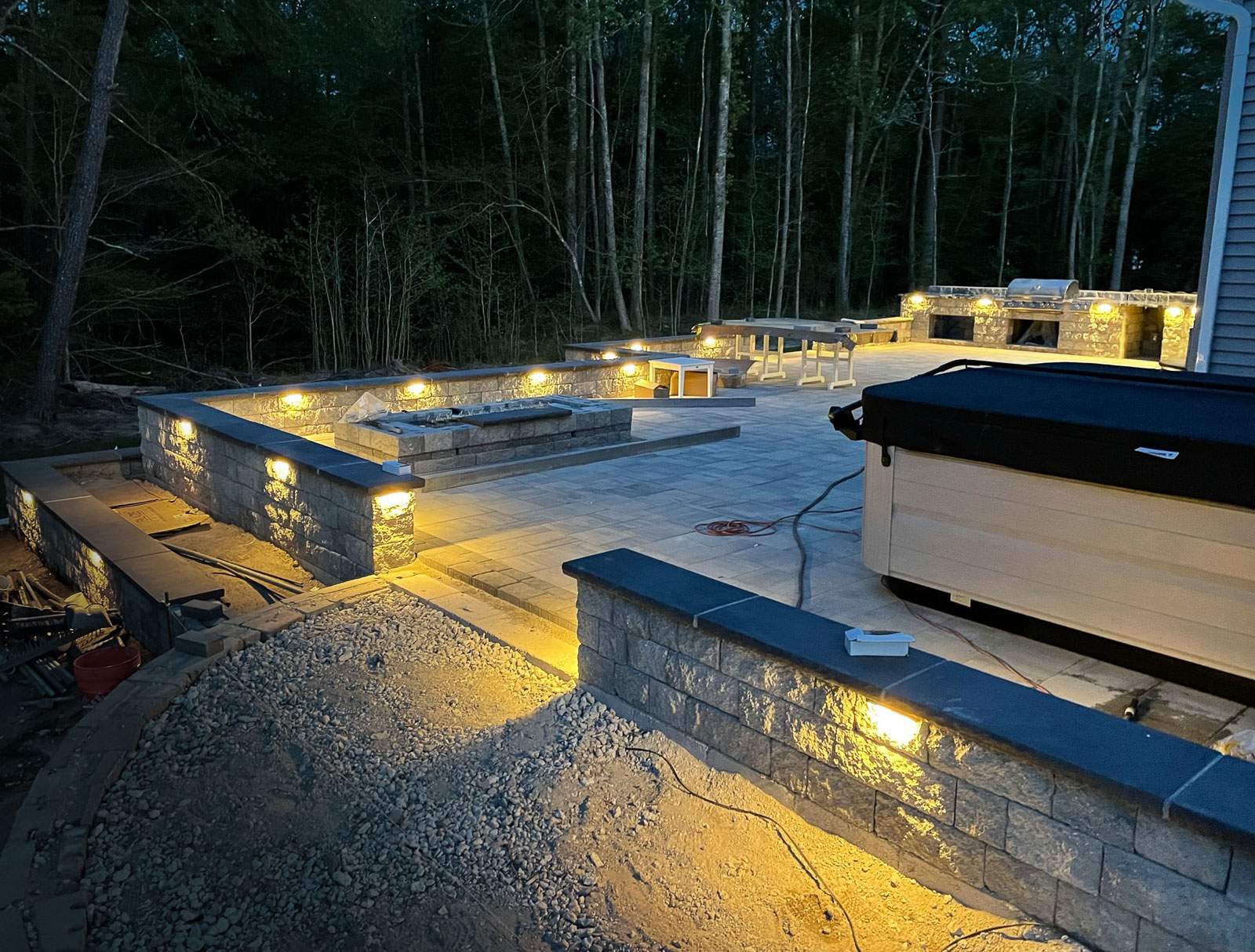 custom-outdoor-living-contractor-landscape-lights Custom outdoor living with landscape lights in Millsboro, DE by Delmarva Decking